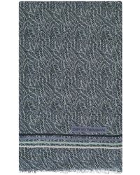 Emporio Armani - Schal mit Print - Lyst