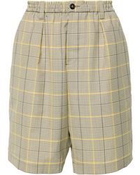 Marni - Plaid-check Bermuda Shorts - Lyst