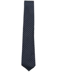 Dell'Oglio - Martin Geometric-Jacquard Tie - Lyst