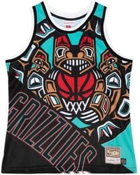 Mitchell & Ness - X Nba Vancouver Grizzlies Big Face 5.0 Tank Top - Lyst