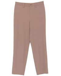 Issey Miyake - Straight-Leg Wool Trousers - Lyst