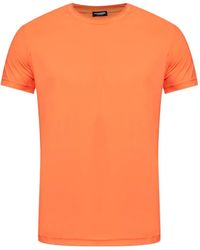 DSquared² - T-Shirt Met Icon-Print En Korte Mouwen - Lyst