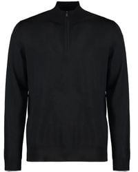 Moorer - Terni Virgin-Wool Half-Zip Sweater - Lyst