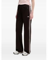 adidas - Logo-Embroidered Side-Stripe Track Pants - Lyst