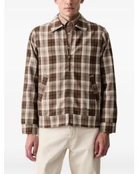 Mos Mosh - Check-Pattern Shirt Jacket - Lyst