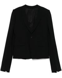 Rick Owens - Single-Breasted Blazer - Lyst