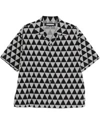 Neighborhood - Hemd mit Triangelmuster - Lyst