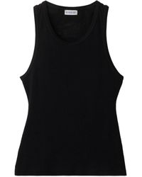 Burberry - Ekd-patch Ribbed Tank Top - Lyst