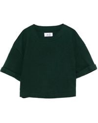 Niu - クロップド Tシャツ - Lyst