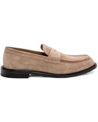 STURLINI FIRENZE - Round-Toe Penny Loafers - Lyst