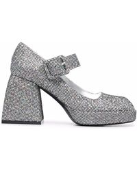 black heels one strap