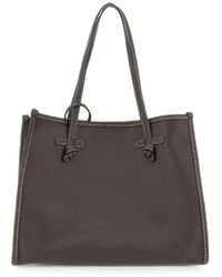 MARCELLA CLUB - Marcella Knot-Detail Leather Tote Bag - Lyst