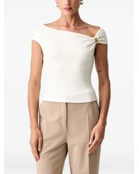 Guess - Off-Shoulder Jewel Top - Lyst