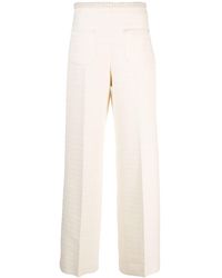 Sandro - Embellished Tweed Trousers - Lyst