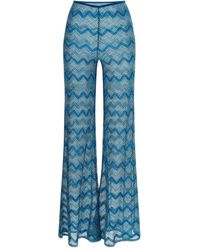 Missoni - ジグザグ ラメ パンツ - Lyst