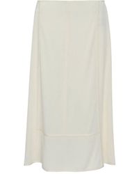 Jil Sander - クレープ スカート - Lyst