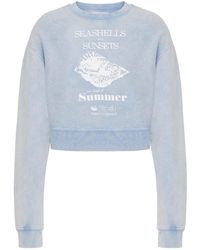 Moschino - Felpa Con Stampa Grafica - Lyst