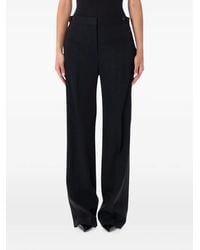 Stella McCartney - Button-Detail Tailored Trousers - Lyst
