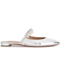 aquazzura mules sale