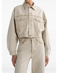 Agolde - Palmer Cropped Denim Jacket - Lyst