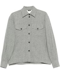 Kiton - Chest-Pockets Buttoned Overshirt - Lyst