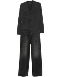 Haikure - Janice Faded-Effect Jumpsuit - Lyst