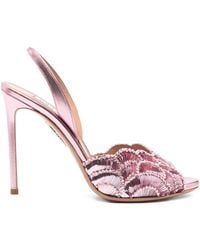 Aquazzura - Ce Soir Sandals 105 - Lyst
