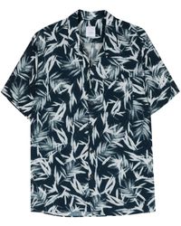 Xacus - Camisa Legacy con estampado de hojas - Lyst