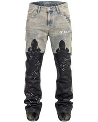 GUAPI - Vaqueros Iron Crest Con Apliques - Lyst