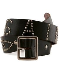 SAINT Mxxxxxx - X Htc Studded Leather Belt - Lyst