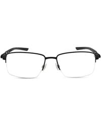 Nike - Semi-Rimless Rectangle-Frame Glasses - Lyst