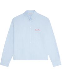 About Blank - Striped Chest-Pocket Shirt - Lyst