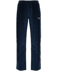 Sporty & Rich - Velour Cotton Track Pants - Lyst