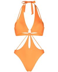Cult Gaia - Costume Intero Knowles Con Cut-Out - Lyst