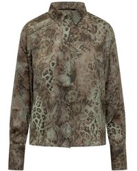 Ba&sh - Cornelia Printed Shirt - Lyst