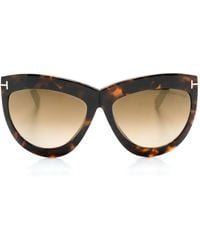 Tom Ford - Doris Butterfly-Frame Sunglasses - Lyst