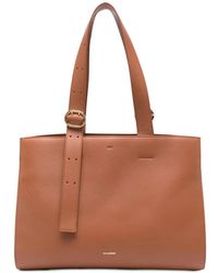 Jil Sander - Buckle-Strap Tote Bag - Lyst