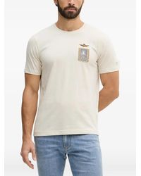 Aeronautica Militare - Frecce Tricolori Emblem Crew-Neck T-Shirt - Lyst