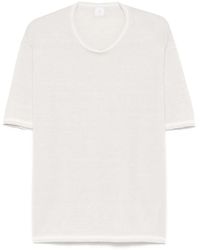 Eleventy - Gebreid T-Shirt - Lyst