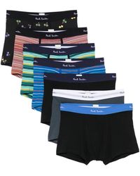 Paul Smith - Patterned-Print Seven-Set Boxers - Lyst