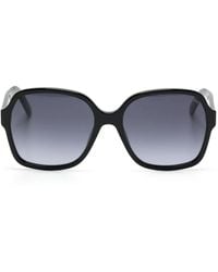 Marc Jacobs - Logo-Engraved Oversize-Frame Sunglasses - Lyst