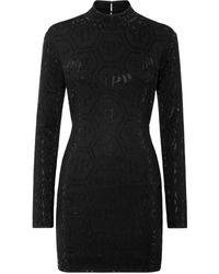 Philipp Plein - モノグラム ミニドレス - Lyst