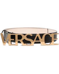 Versace - Cinturón con hebilla del logo - Lyst