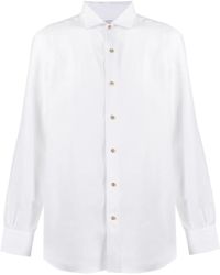 Mazzarelli - French Collar Regular Fit Shirt - Lyst