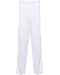 120% Lino - Straight-leg Linen Trousers - Lyst