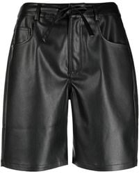 Proenza Schouler - Casual Faux Leather Shorts - Lyst