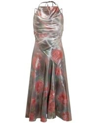 DIESEL - D-Ebra Midi-Jurk - Lyst
