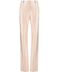Alexandre Vauthier - High-waisted Satin Trousers - Lyst