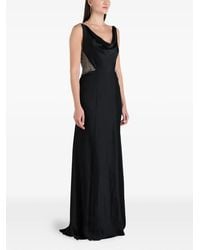 Rhea Costa - Elaris Embellished Cowl-Neck Dress - Lyst