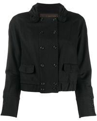 Louis Vuitton Blazer à boutonnière croisée pre-owned - Noir